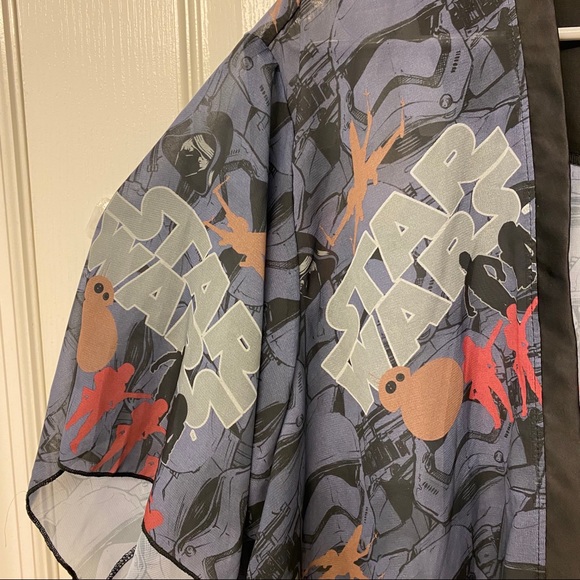 Disney Star Wars Sheer Cover Up Cardigan - Picture 4 of 6